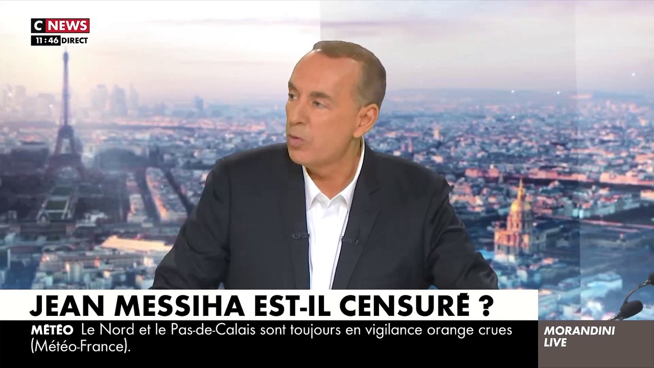 EXCLU : Jean Messiha a expliqué ce matin dans « Morandini Live » qu’il ...