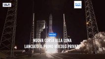 Usa, la nuova corsa alla Luna: la Nasa lancia il primo veicolo di un'azienda privata sul satellite