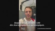 A 200 jours des Jeux olympiques, Emmanuel Macron appelle les Français à faire du sport chaque jour