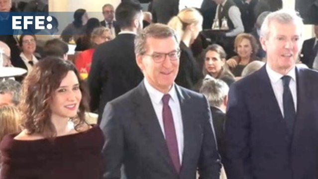 Dirigentes populares se dan citan el en desayuno de Alfonso Rueda en Madrid