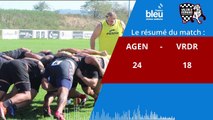 Pro D2 : les Damiers commencent l'année avec des regrets, battus par Agen 24 à 18