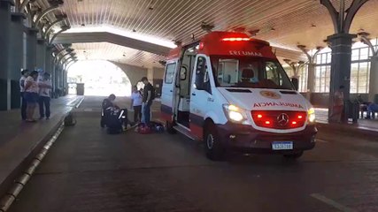 Idoso de 84 anos é socorrido no Terminal de Transbordo Oeste