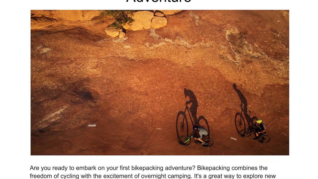 Bikepacking 101: Tips for Your First Adventure | Niall O'Riordan UBS