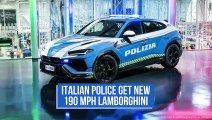 Italian Police Get New 190 mph Lamborghini