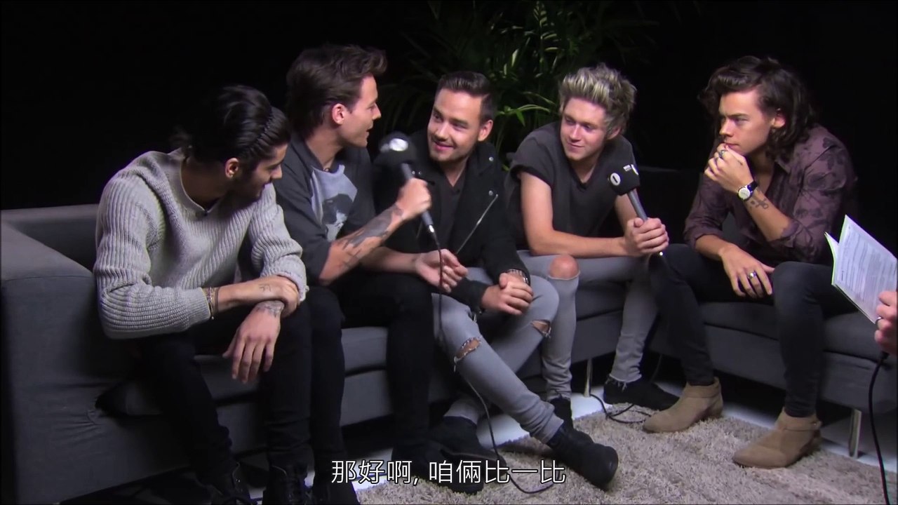 【字幕】One Direction & Scott Mills At A Secret Location! 2014.11─影片 ...