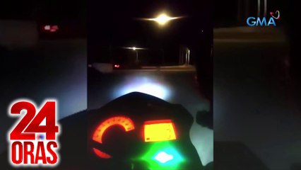 PCG personnel na umano'y rider na pumasok sa SLEX gamit ang mababang makinang motorsiklo, iniimbestighan | 24 Oras