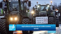 Agriculteurs allemands en colère contre Scholz
