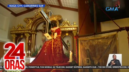 Imahe ng Itim na Nazareno sa mga probinsya, nakahanda na para sa Traslacion | 24 Oras