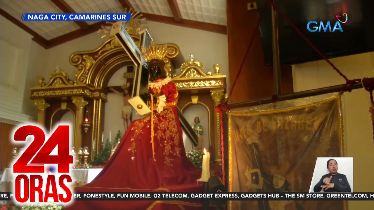 Imahe ng Itim na Nazareno sa mga probinsya, nakahanda na para sa Traslacion | 24 Oras