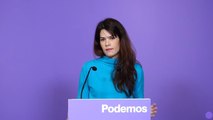 Podemos condiciona su apoyo a los decretos del Gobierno a que el PSOE acepte tres 