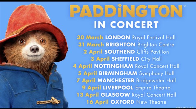 Paddington In Concert UK tour dates announced