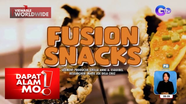 Nauusong mix and match ng iba't ibang meryenda, tikman! | Dapat Alam Mo!