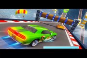Ramp car racing, car racing game, 3D game, Android phone gameplay