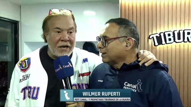 LVBP: ¡Wilmer Ruperti sobre la racha ganadora de Tiburones!