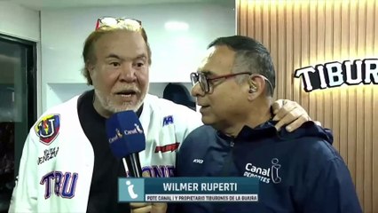 LVBP: ¡Wilmer Ruperti sobre la racha ganadora de Tiburones!