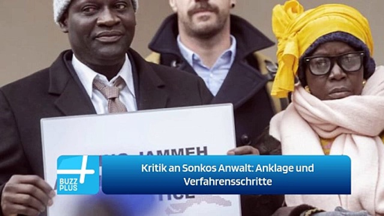 Kritik an Sonkos Anwalt: Anklage und Verfahrensschritte