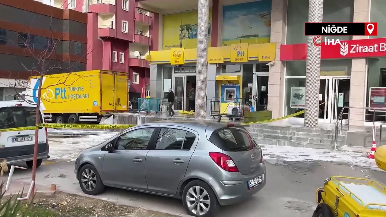 Niğde'de patlayan kargo nedeniyle 4 kargo çalışanı zehirlendi