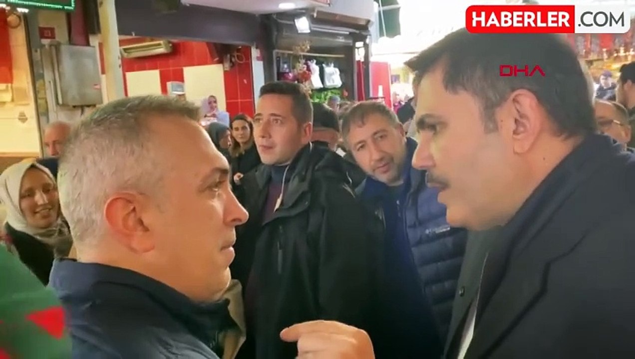 AK Parti İstanbul Büyükşehir Belediye Başkan Adayı Murat Kurum, Üsküdar'da Esnafları Ziyaret Etti