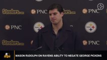 Steelers QB' Talks Ravens Negating George Pickens