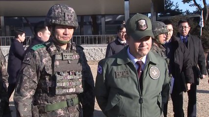 신원식, 드론사 현장지도..."위협 시 공세적 투입" / YTN