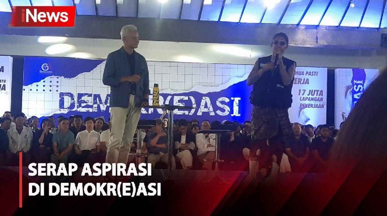 Diskusi DEMOKR(E)ASI, Cara Ganjar Pranowo Serap Aspirasi Masyarakat