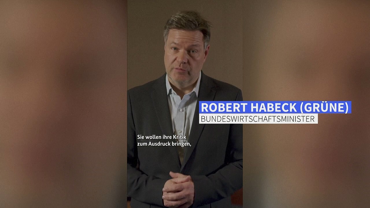 Habeck sieht den rechtsstaat in gefahr