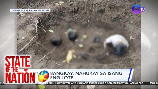 Pitong bangkay, nahukay sa isang bakanteng lote | SONA