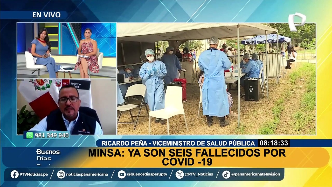 Viceministro de Salud Pública descarta nueva ola por COVID-19: 6 fallecidos en lo que va del 2024