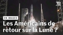 Les images du décollage de la fusée Vulcan, symbole du retour des Américains dans la conquête de la Lune
