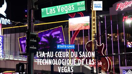 Las Vegas : l'IA au cœur du salon des technologies