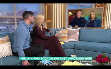 Real Mr Bates emotional at This Morning surprise from Richard Branson