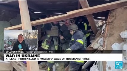 Four killed in combined Russian air strike on Ukraine