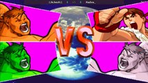 ((Ackesh))   VS  Hadou_  - MARVEL vs CAPCOM
