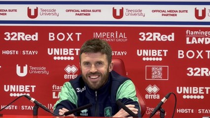 Carrick hoping for Boro to dictate against Chelsea in semi-final first leg