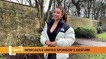 Newcastle headlines 8 January: Newcastle United sponsor’s gesture