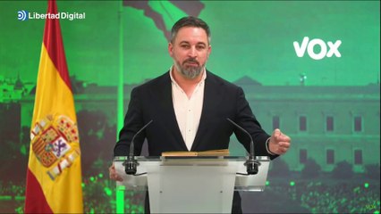 Abascal, contra el PSOE: "Son vulnerables a la corrupción y a la traición"