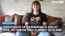 Victime de harcèlement scolaire, Cassandra a renoncé aux cours d’école pour sa maison