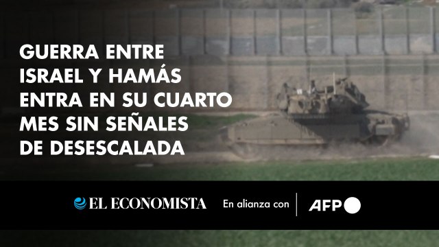 La guerra entre Israel y Hamás entra en su cuarto mes sin señales de desescalada