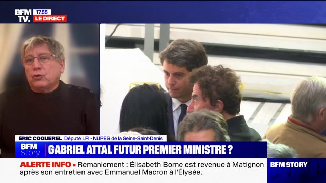 Éric Coquerel (LFI) sur un changement de Premier ministre: Gabriel Attal ou un autre, ce sera la même politique: celle d'Emmanuel Macron