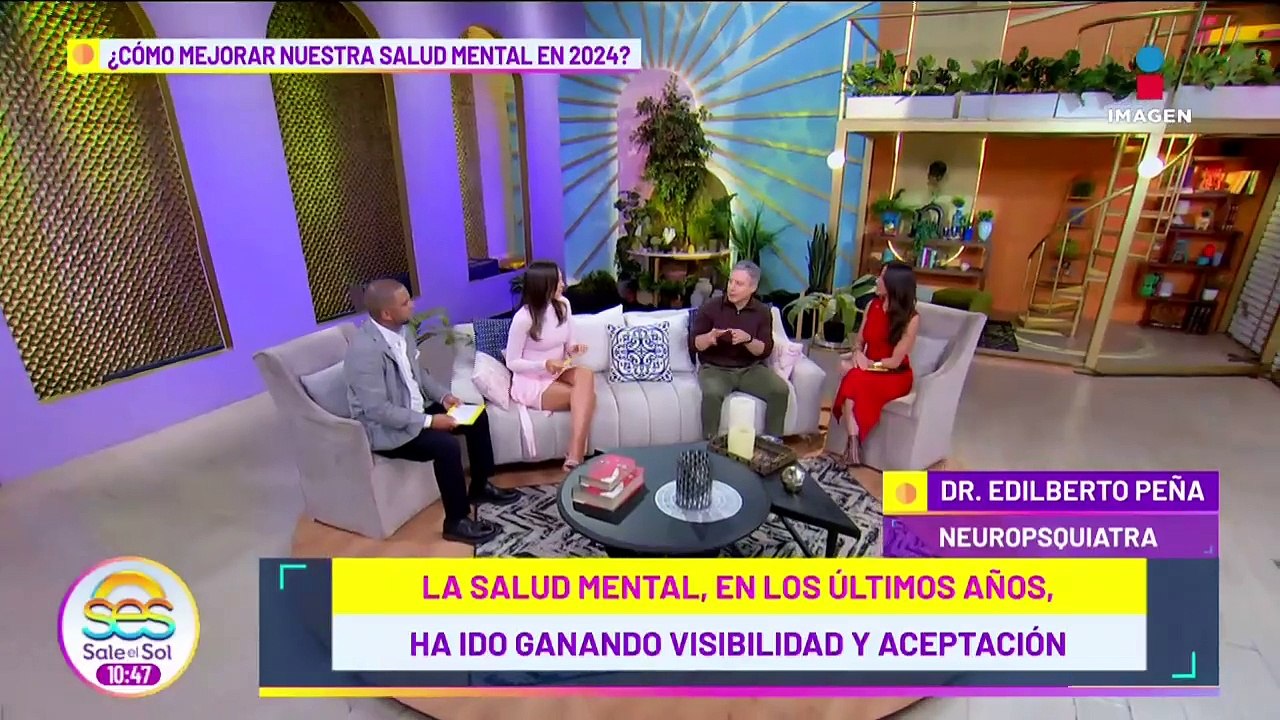 CUIDA tu salud mental este 2024 con los consejos del neuropsiquiatra Edilberto Peña