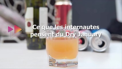 Ce que les internautes pensent du Dry January, le mois sans alcool