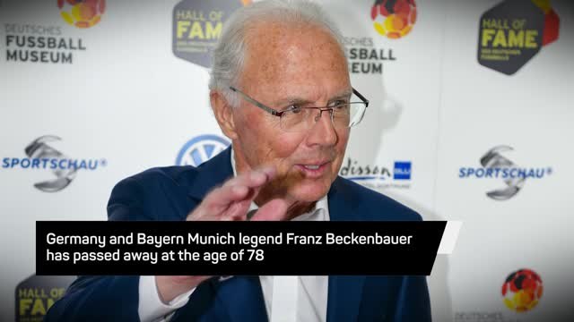 Breaking News - Franz Beckenbauer dies aged 78