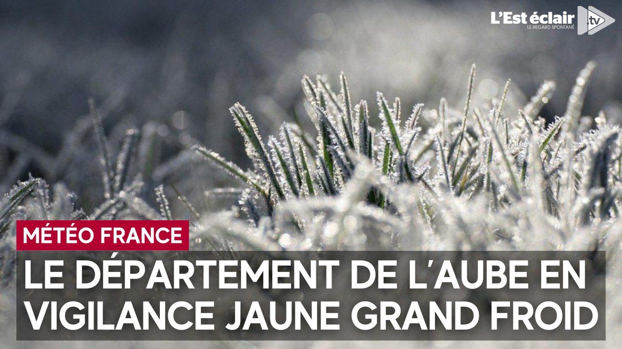 Le département de l’Aube en vigilance jaune grand froid, neige et verglas