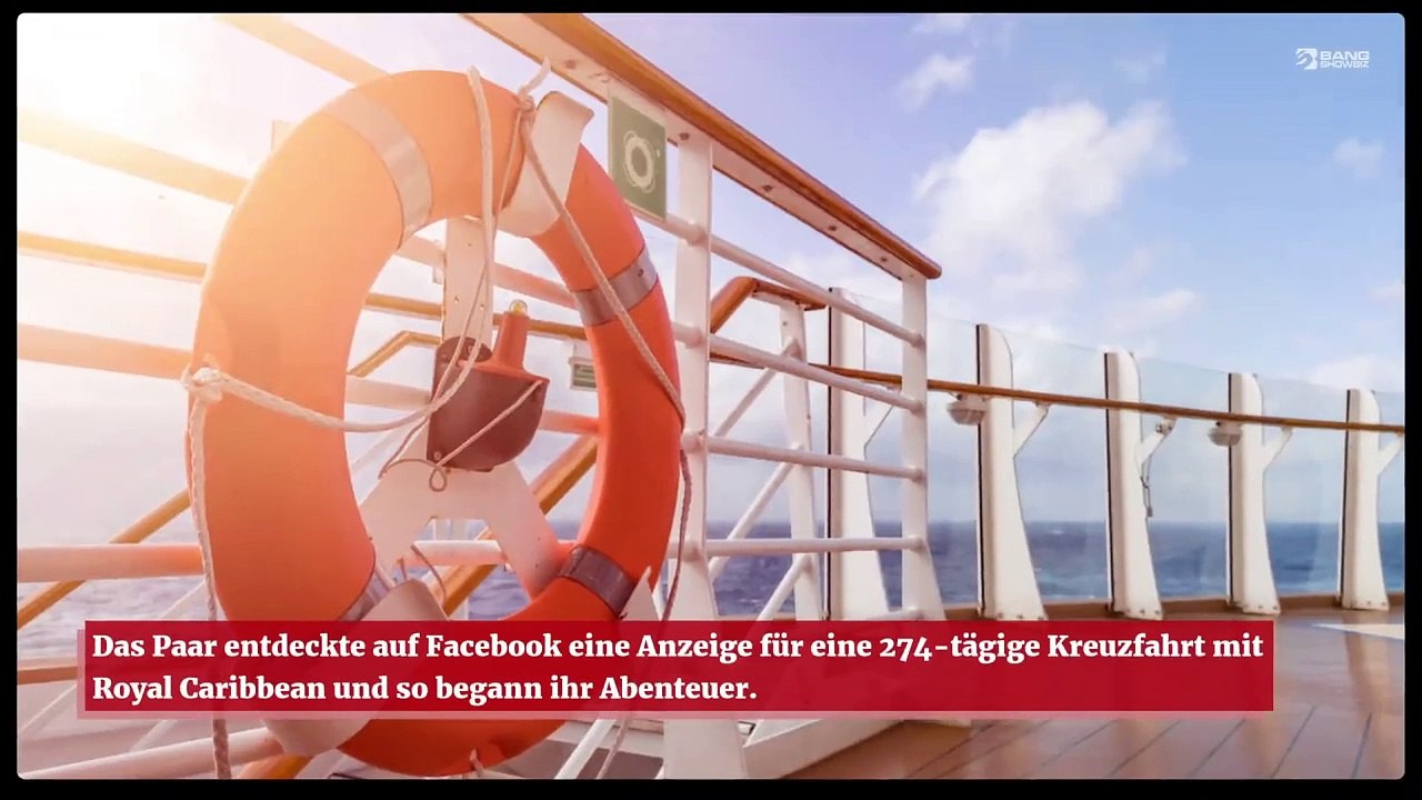 Ein Paar verkauft „alles“, um auf einem Kreuzfahrtschiff zu leben
