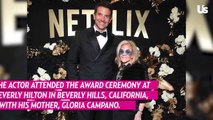 Bradley Cooper Makes His Mark on 2024 Golden Globes Red Carpet With His Mom