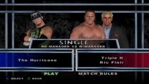 WWE Triple H vs Hurricane 31 March 2003 Raw | SmackDown Here comes the Pain PCSX2