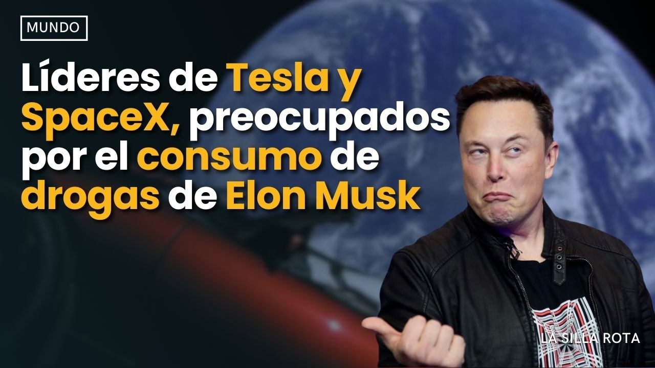 Líderes de #tesla y #spacex , preocupados por el #consumo de #drogas de #elonmusk