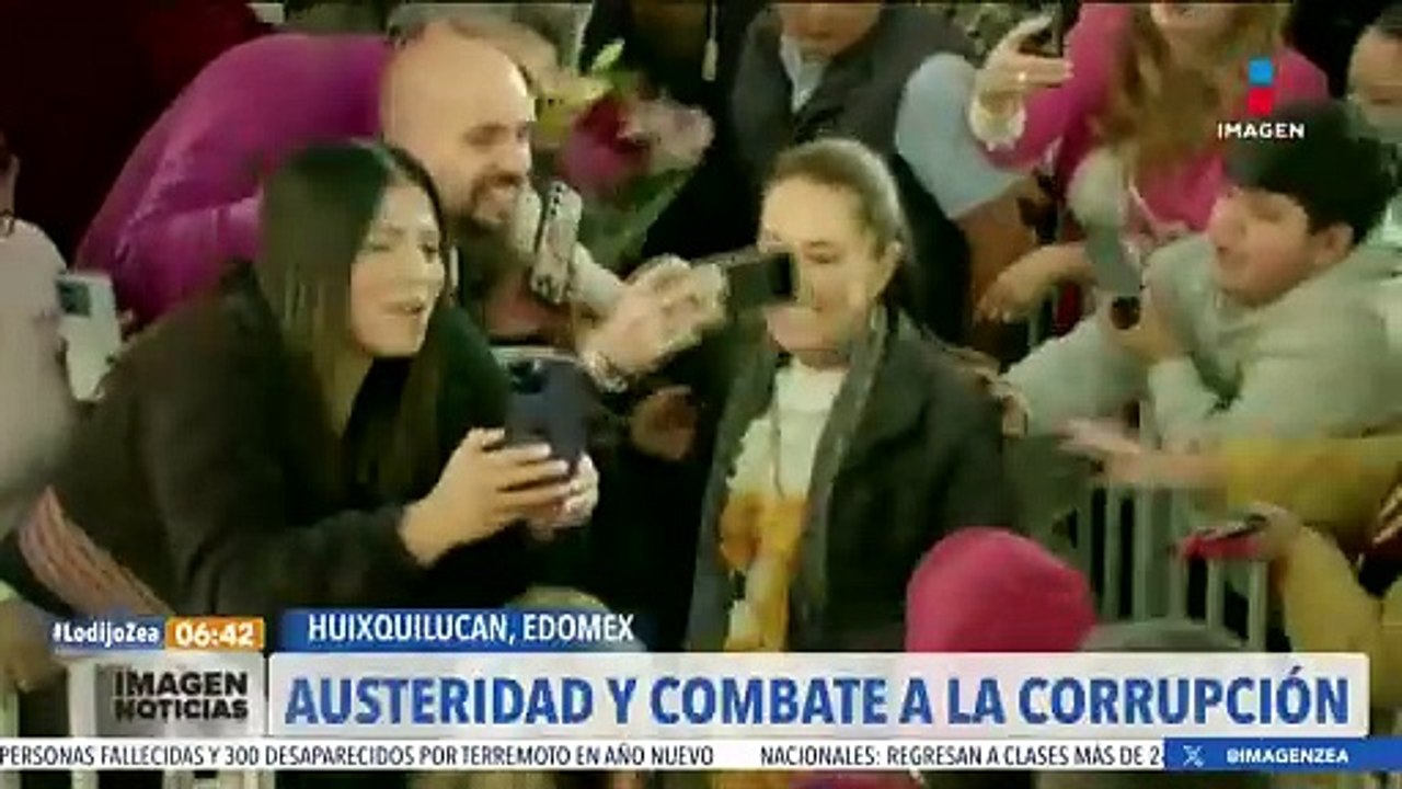 Sheinbaum afirma que se mantendrá la austeridad y el combate a la corrupción