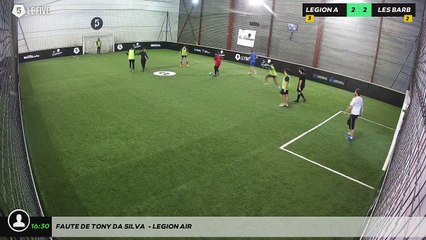 Faute de Tony Da Silva  - LEGION'AIR