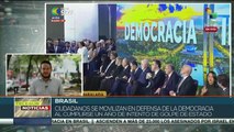 Pdte. Lula da Silva encabeza un acto en defensa de la democracia